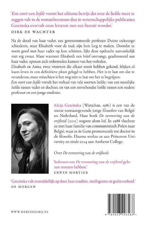 Een soort van liefde achterkant