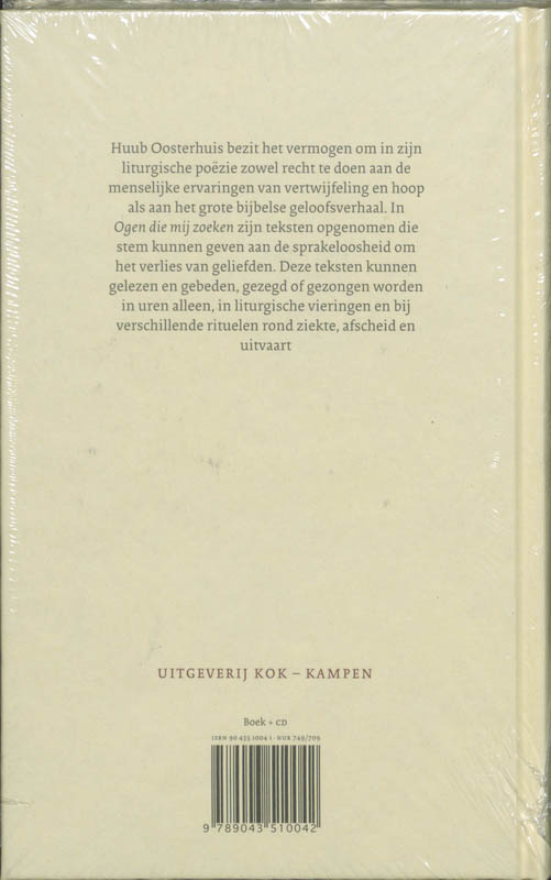 Ogen Die Mij Zoeken Met Cd achterkant