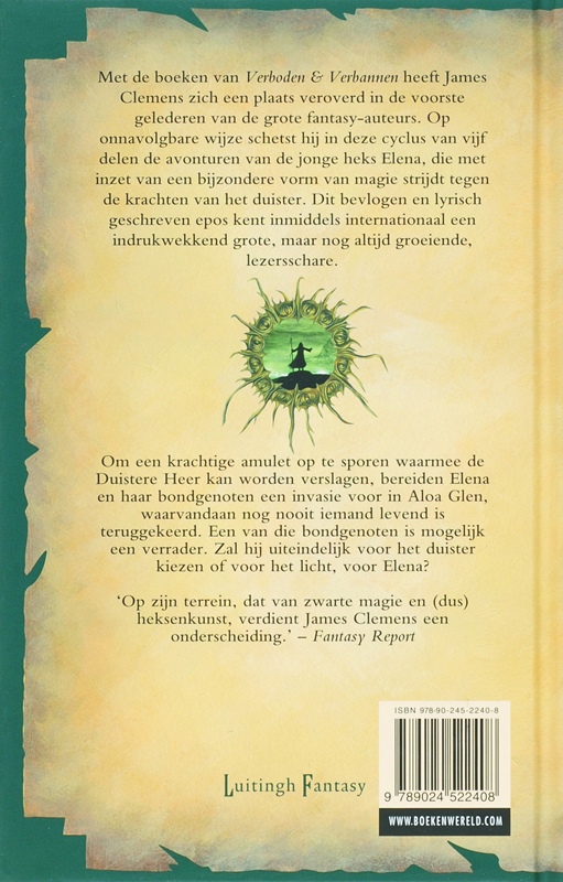 Het Boek Van Wraak achterkant