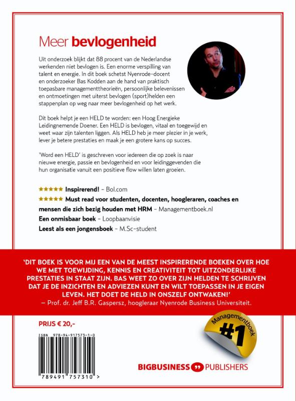 Word een held achterkant