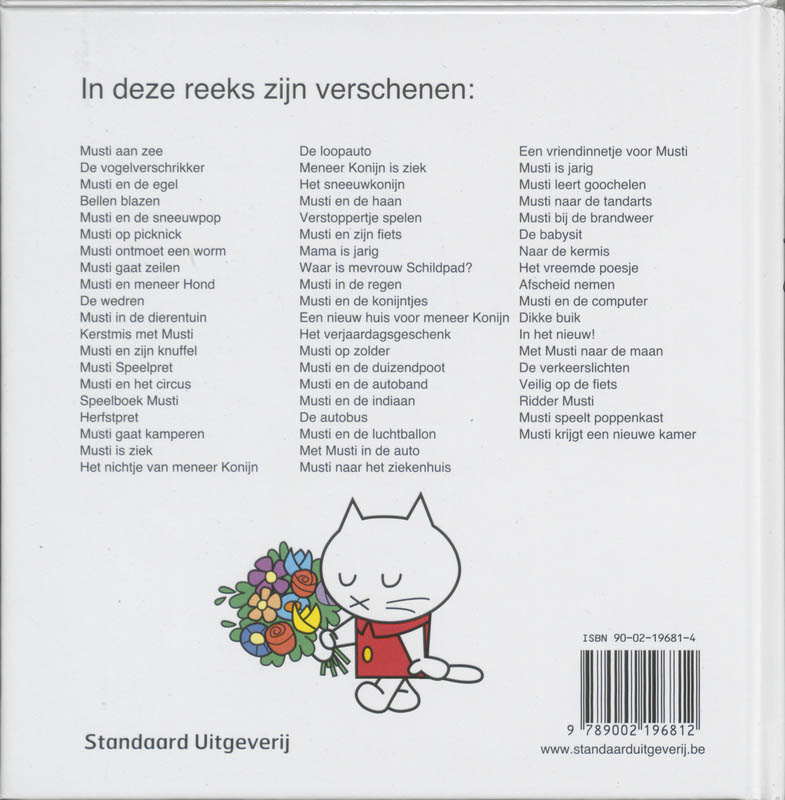 Mama is jarig achterkant