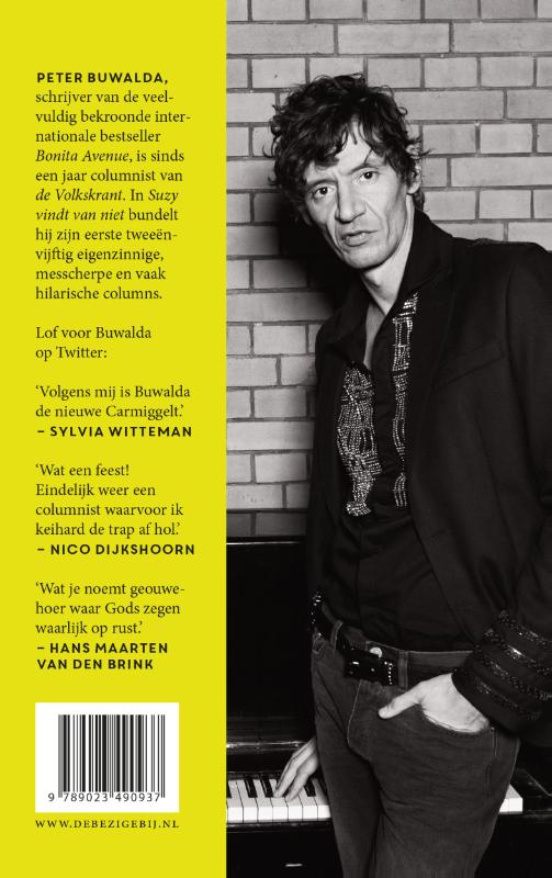 Suzy vindt van niet achterkant