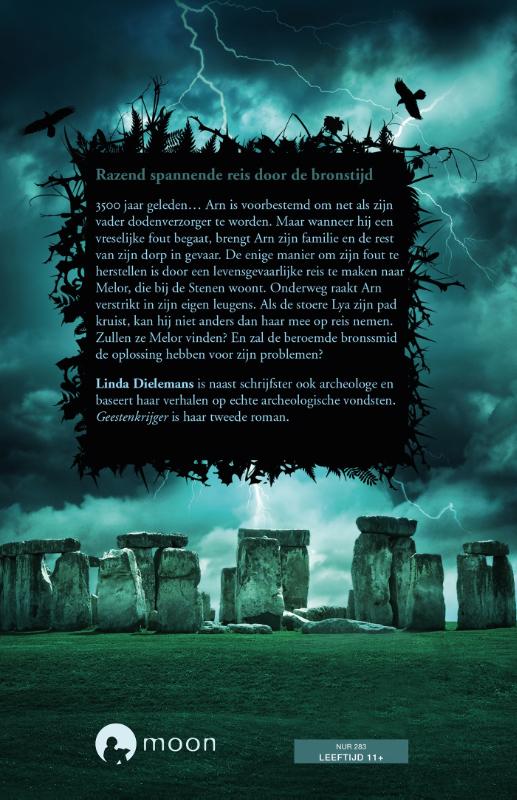 Geestenkrijger achterkant