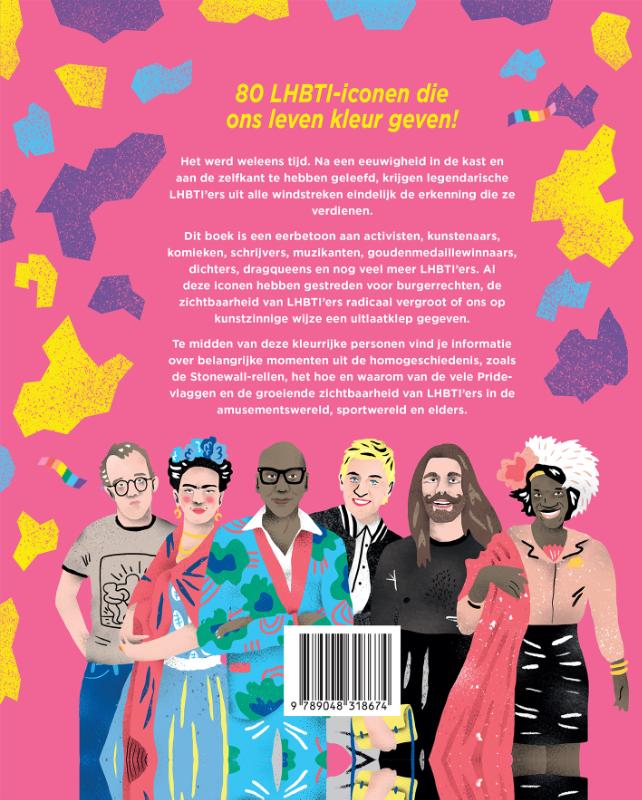 Queer Icons achterkant