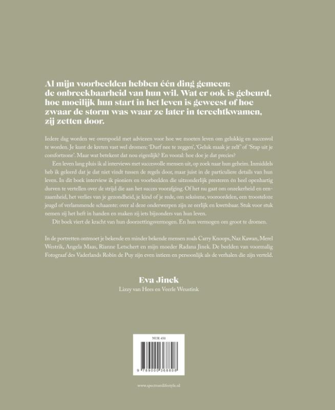 Droom groot achterkant