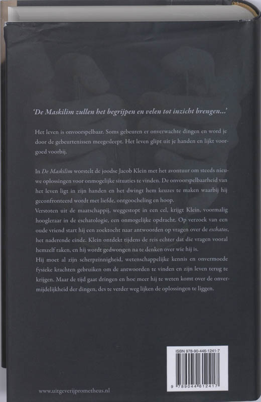 De Maskilim achterkant