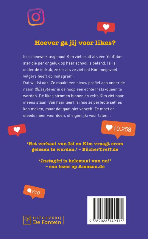 Instagirl achterkant