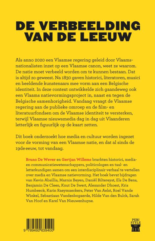 De verbeelding van de leeuw achterkant