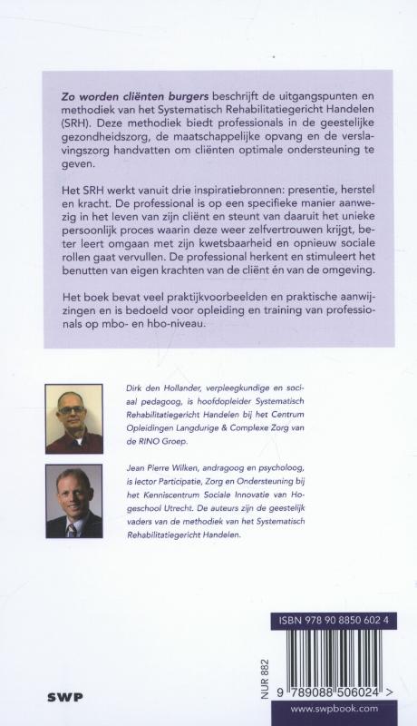 Zo worden cliënten burgers achterkant