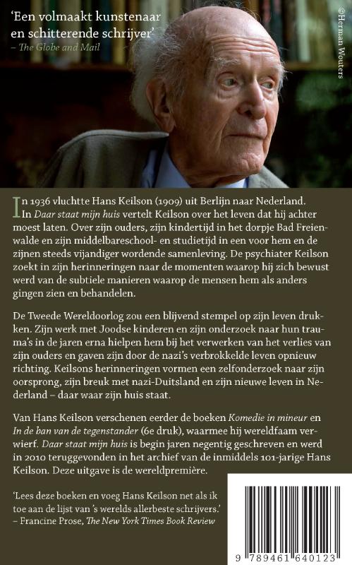 Daar staat mijn huis achterkant