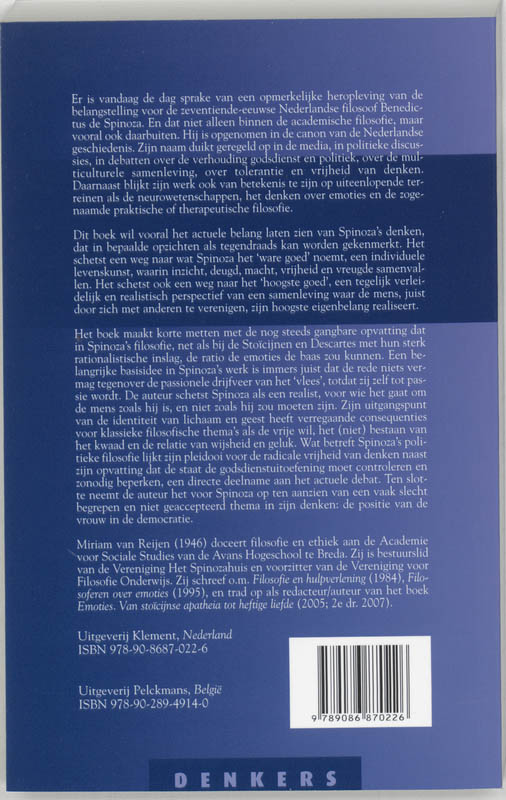 Spinoza / Denkers achterkant
