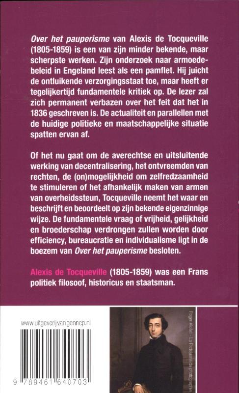 Over Het Pauperisme achterkant