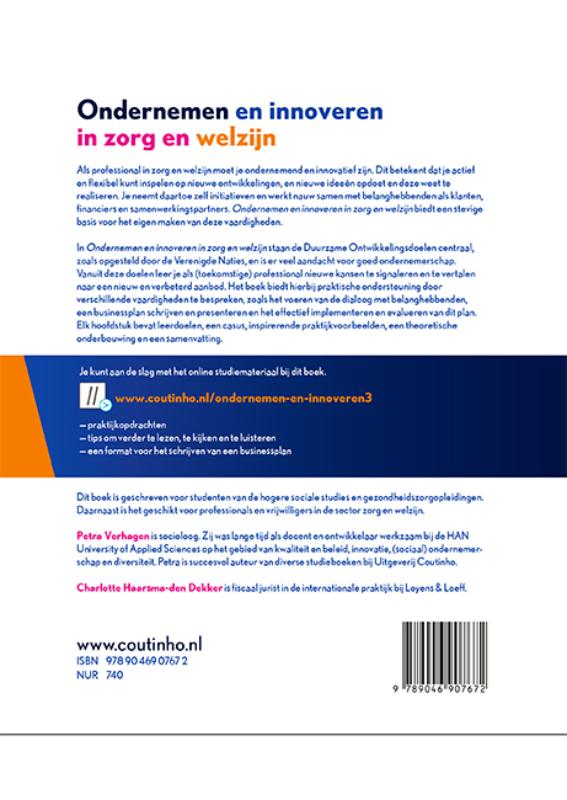 Ondernemen en innoveren in zorg en welzijn achterkant