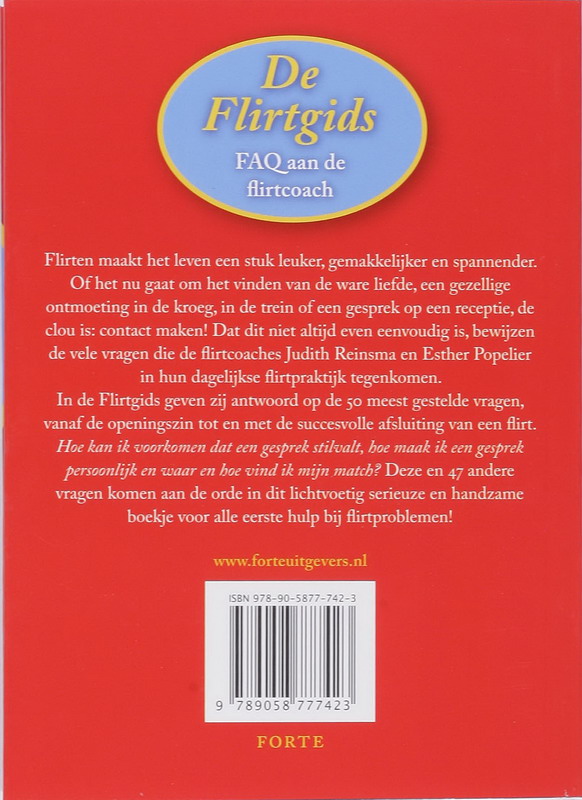 De Flirtgids achterkant