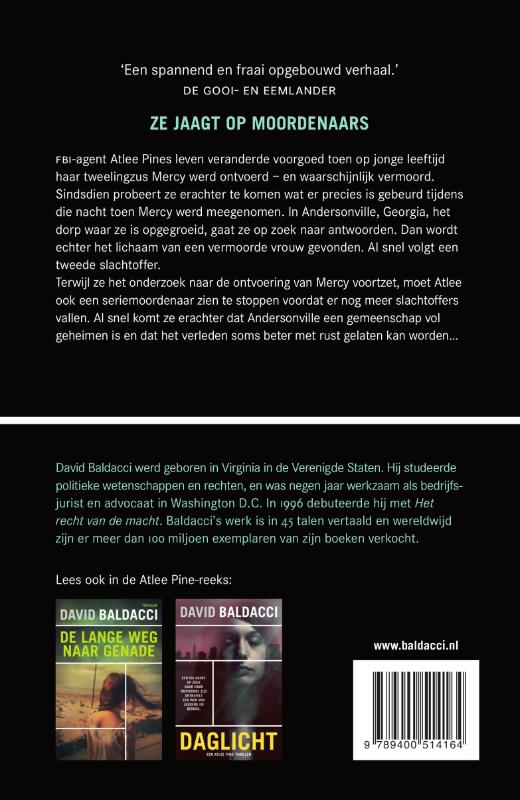 Eén minuut voor middernacht / Atlee Pine achterkant