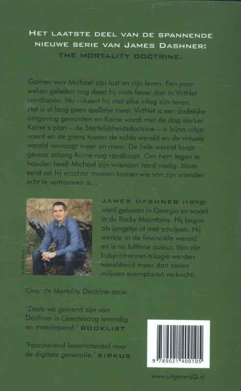 Survivalgame / The Mortality Doctrine / 3 achterkant