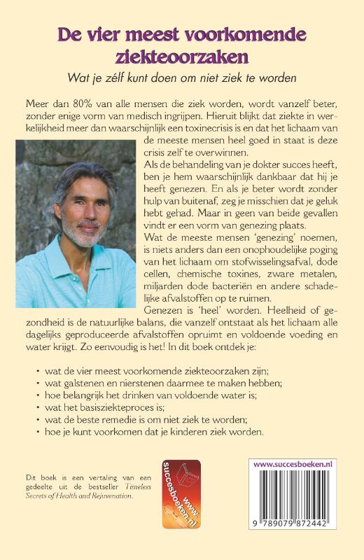 De vier meest voorkomende ziekteoorzaken achterkant