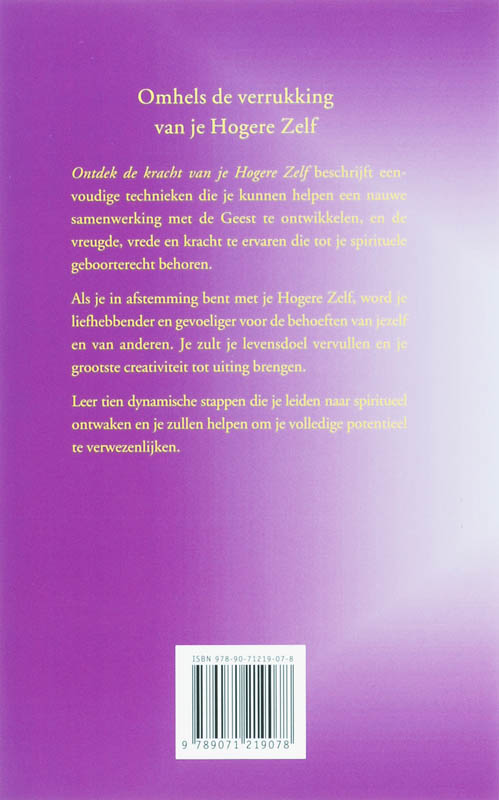 Ontdek de kracht van je hogere zelf achterkant