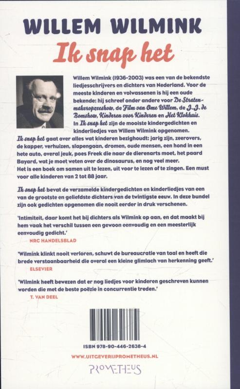 Ik snap het achterkant