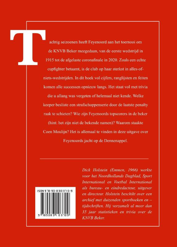 Cupfighter Feyenoord achterkant