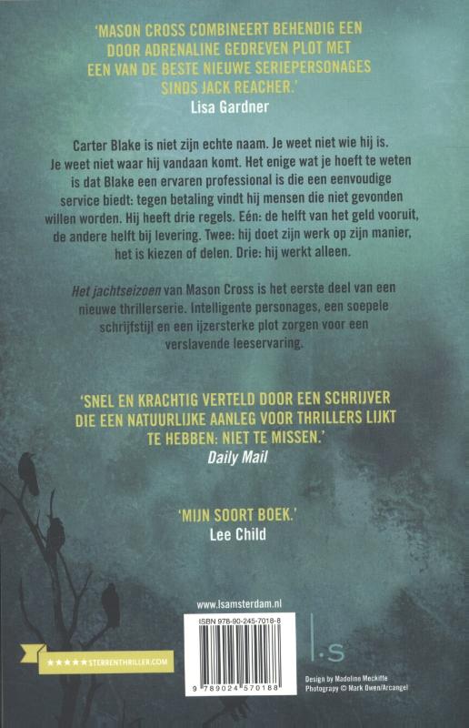 Het jachtseizoen achterkant