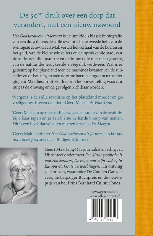 Hoe God verdween uit Jorwert - jubileumeditie achterkant