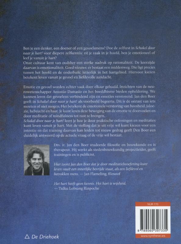 Schakel door naar je hart! achterkant