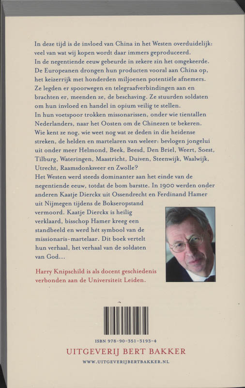 Soldaten van God achterkant