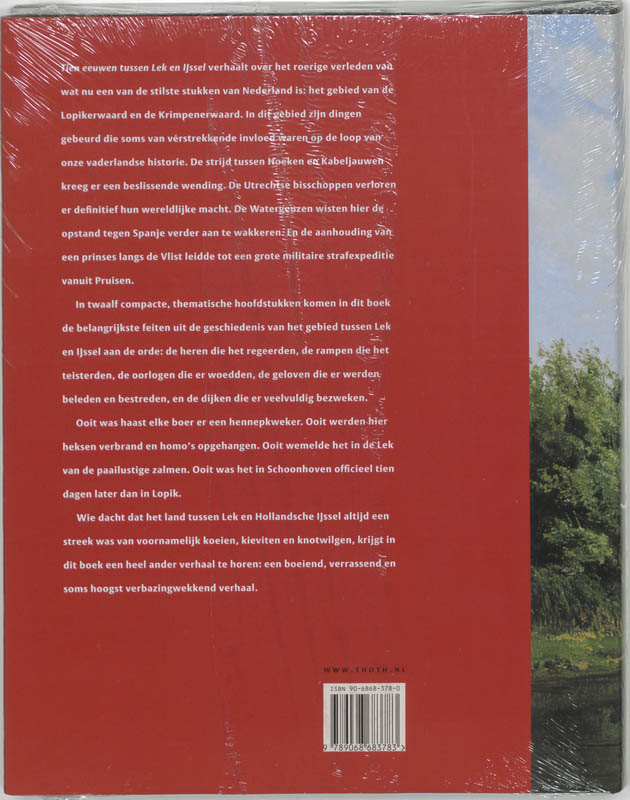 Tien eeuwen tussen Lek en IJssel achterkant