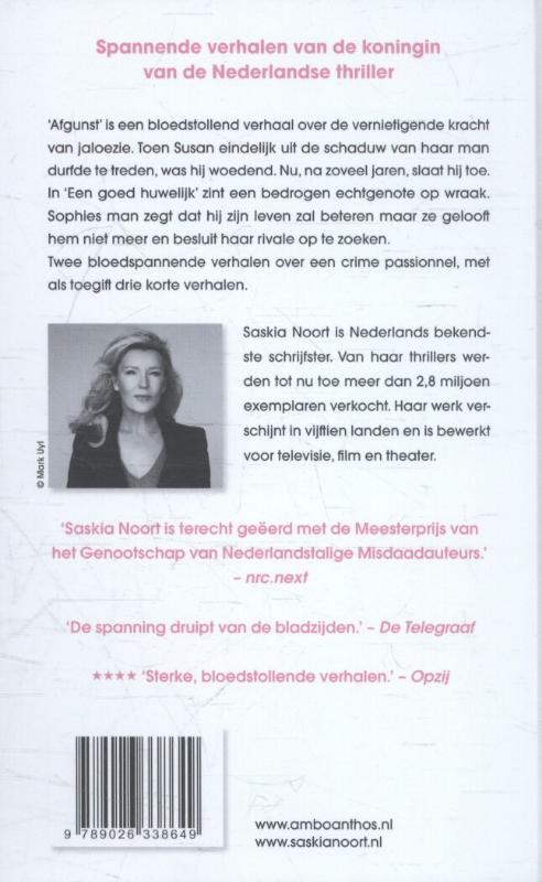 Afgunst & Een goed huwelijk achterkant