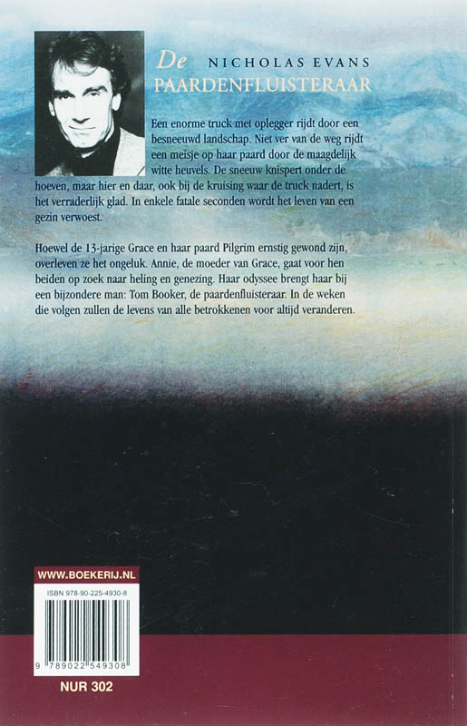 Paardenfluisteraar achterkant