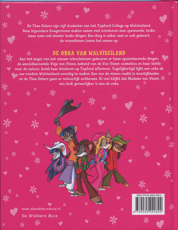 De orka van Walviseiland / Thea Sisters / 1 achterkant