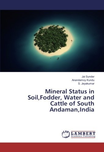 Mineral Status in Soil,Fodder, Water and Cattle of South Andaman,India