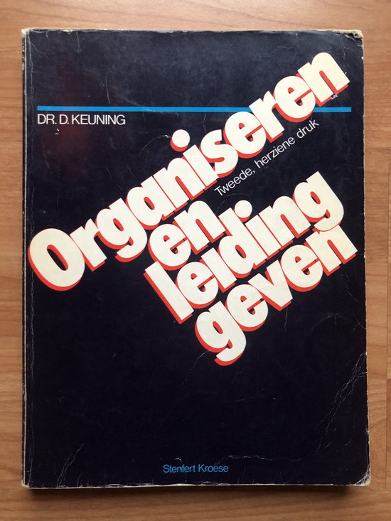 Organiseren en leiding geven