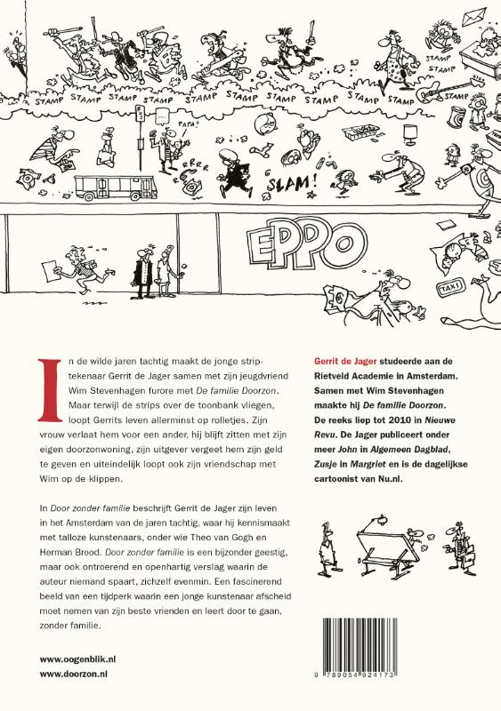 Door zonder familie achterkant