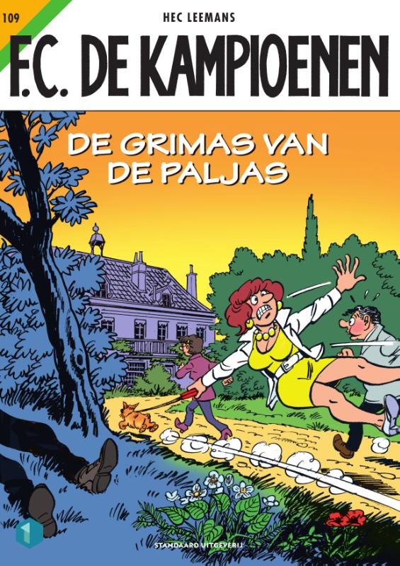 F.C. De Kampioenen 109 -   De grimas van de paljas