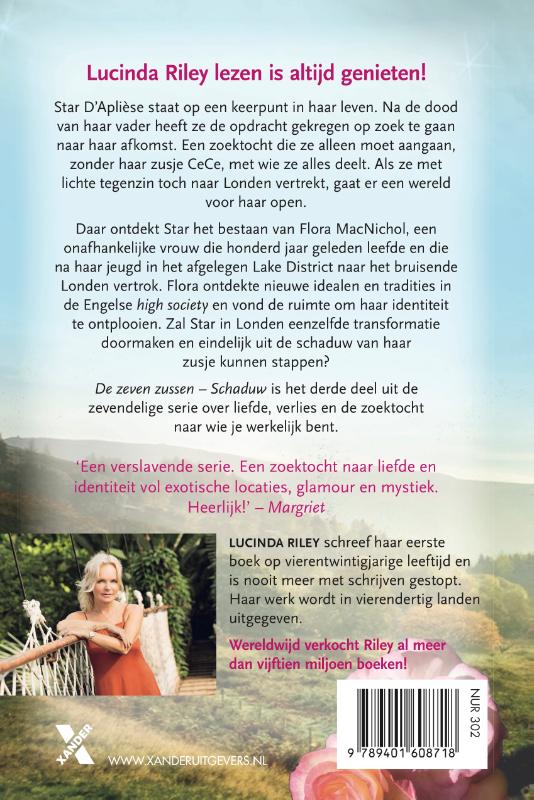 De zeven zussen . Schaduw. achterkant