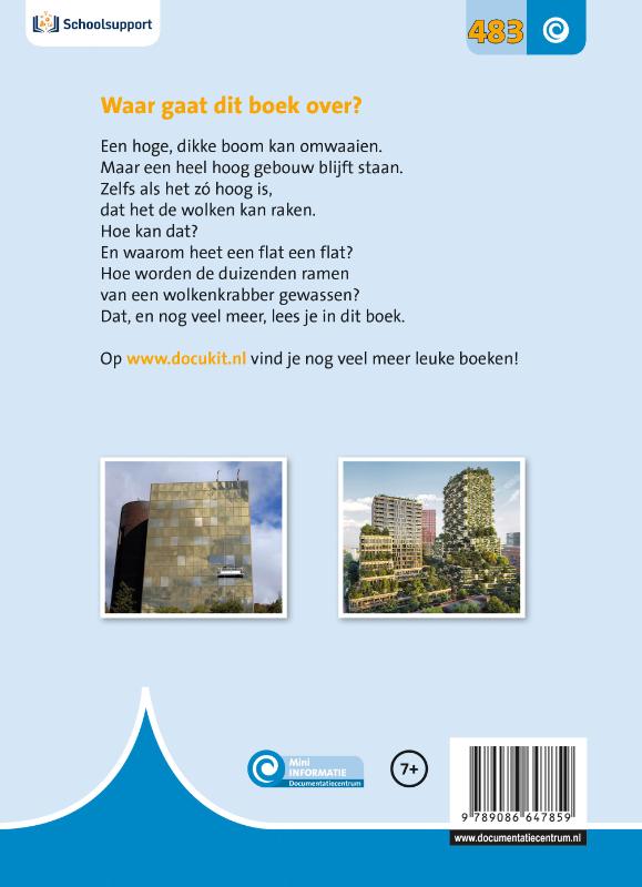Hoge gebouwen / Mini Informatie / 483 achterkant
