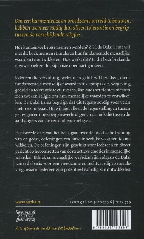 Vrij van religie achterkant