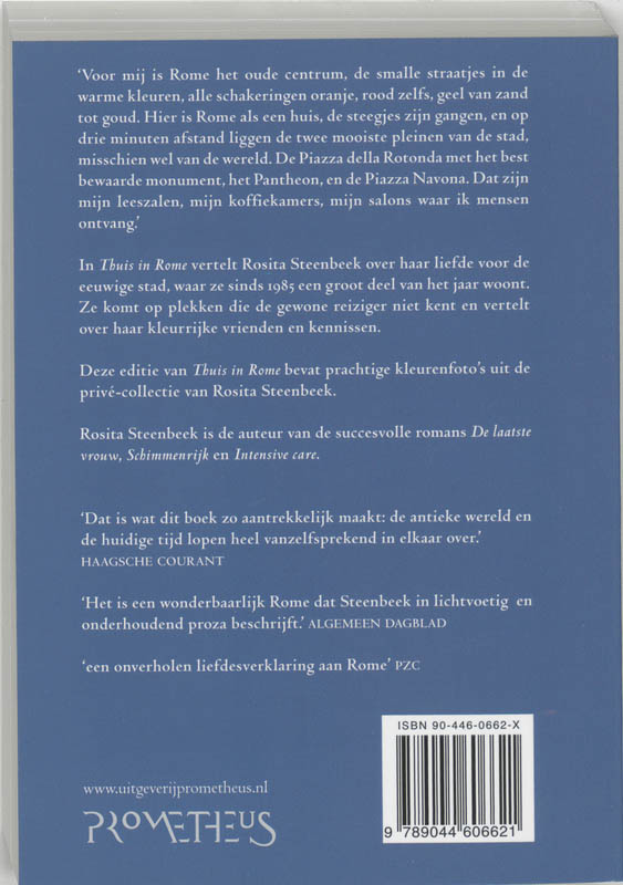 Thuis In Rome achterkant