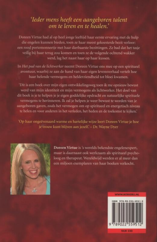 Het pad van de lichtwerker achterkant