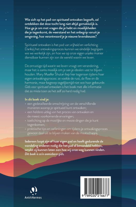 Gids voor spiritueel ontwaken achterkant