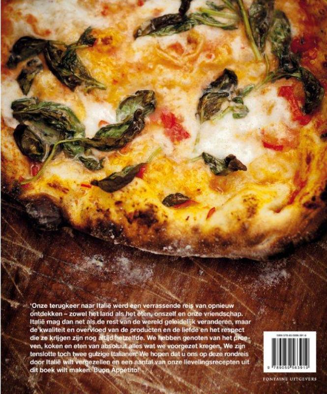 Twee gulzige Italianen achterkant