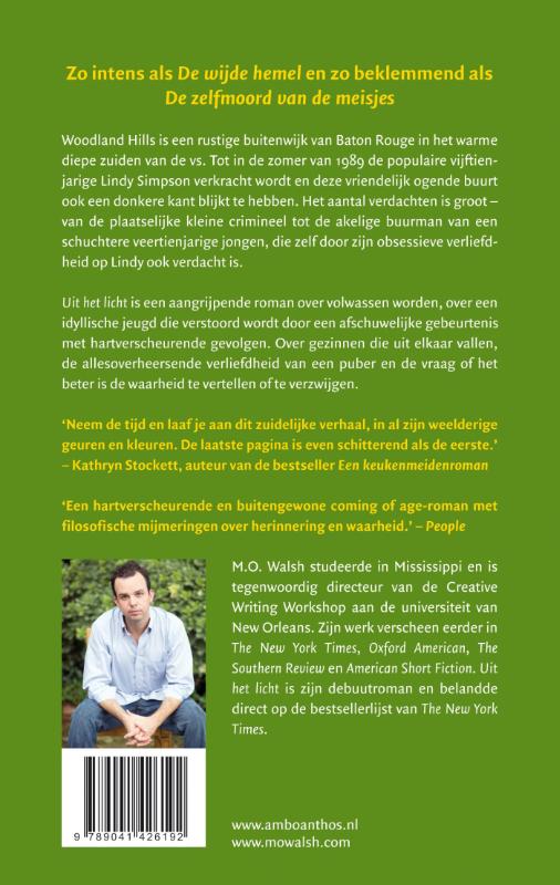 Uit het licht achterkant