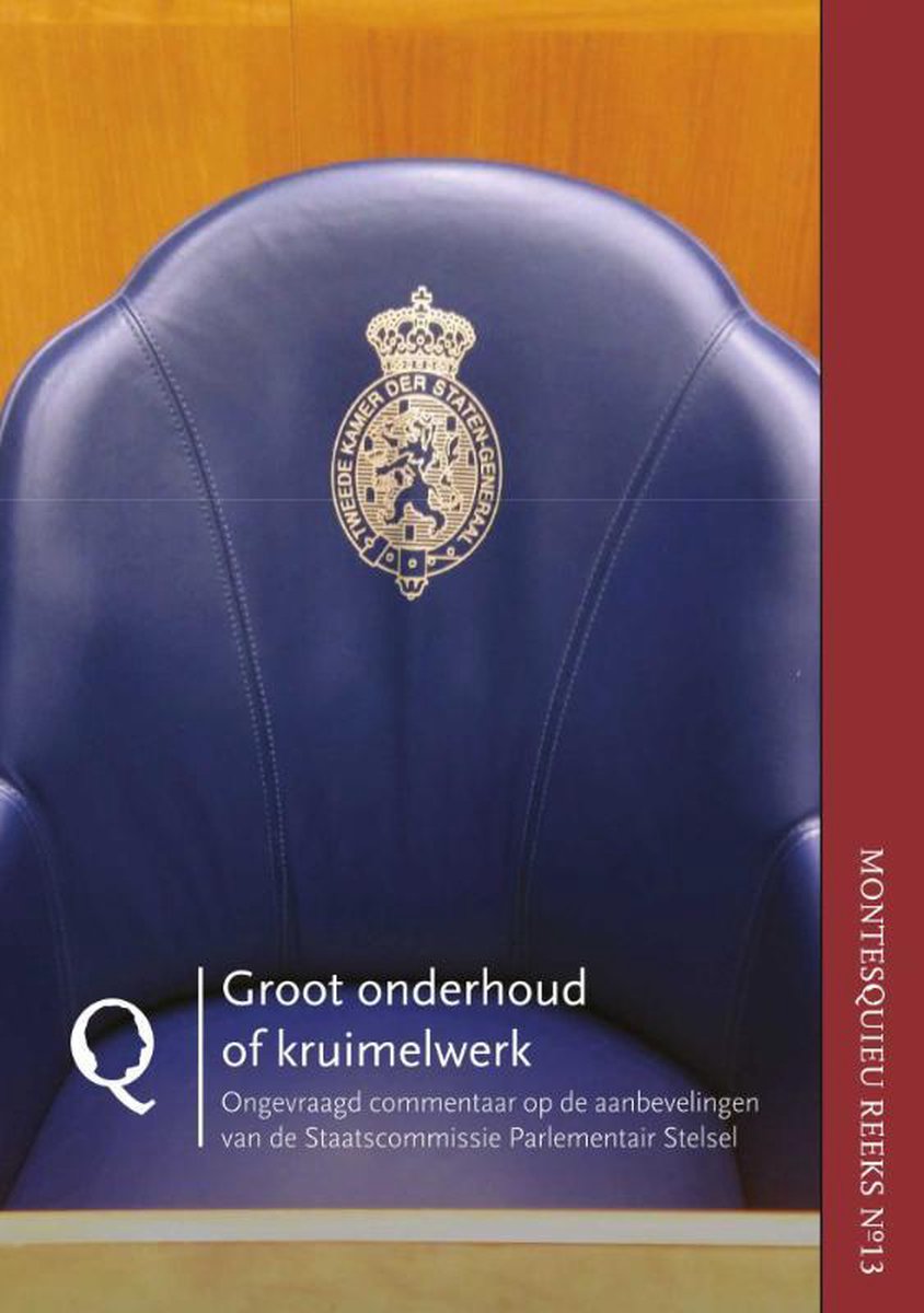 Groot onderhoud of kruimelwerk / Montesquieureeks