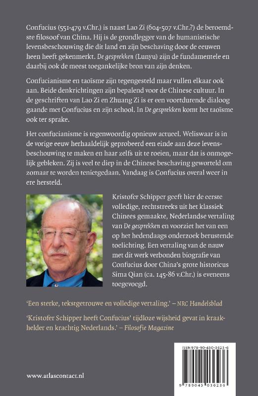 Confucius achterkant