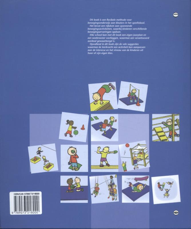 Uitgaven publikatiefonds 't Web 7 -   Bewegingsonderwijs in het speellokaal achterkant