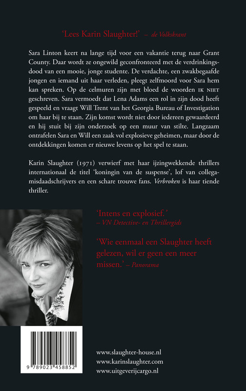 Verbroken / Will Trent / 4 achterkant