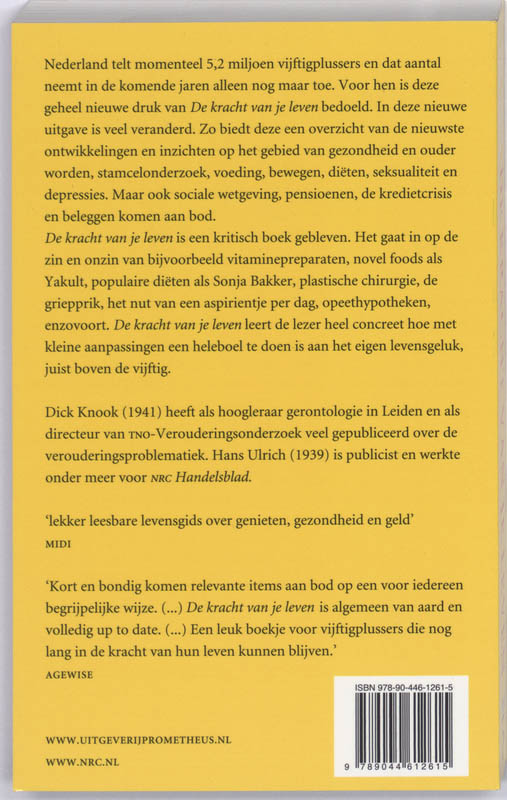 Kracht Van Je Leven achterkant