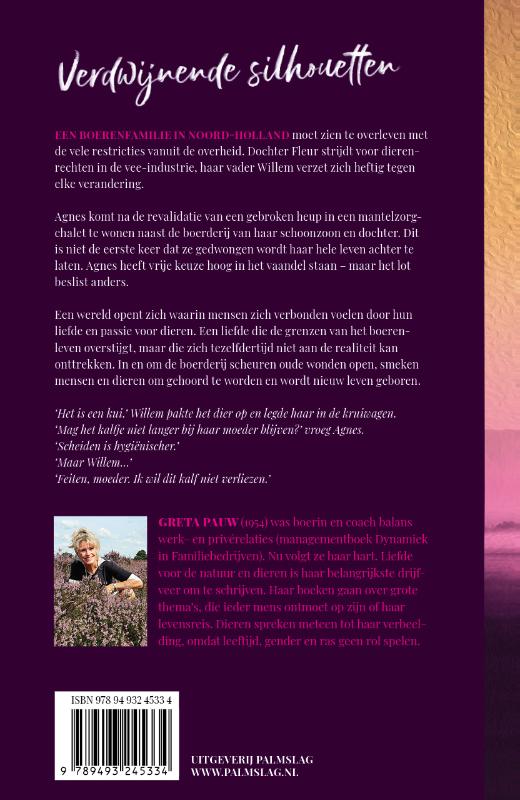 Verdwijnende silhouetten achterkant